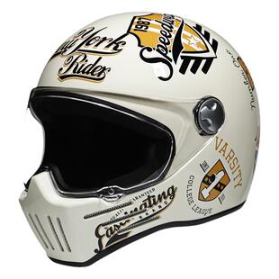 新国标3C复古头盔蓝牙巡航街车跑盔男女全覆式电摩托车全盔蓝牙