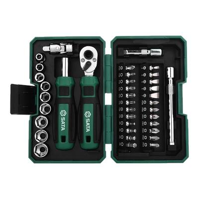 世达小飞套筒棘轮扳手组合套装