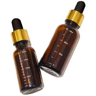 滴管分装瓶食品级茶色玻璃辅食油化妆品精华核桃油高档精油分装瓶