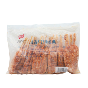 【清真】凤祥川香鸡柳经典960g /20串/袋 鸡肉串 烧烤油炸小吃