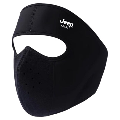 jeep秋冬季德绒面罩保暖口罩女士
