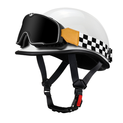 复古摩托车头盔半盔复古瓢盔头盔