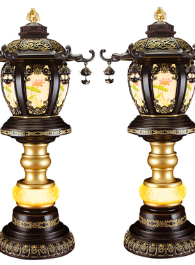 寺庙莲花灯供佛灯仿古宫灯