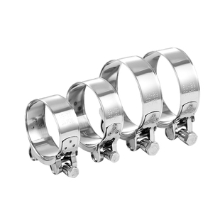 304不锈钢强力卡箍欧式加强型抱箍管箍喉箍 水管固定油管卡子管夹