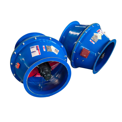 防腐玻璃钢斜流风机FSJG混流管道