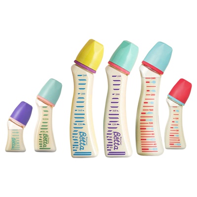 betta标口日本原装进口蓓特宝石系列ppsu材质婴幼儿奶瓶0-4个月