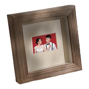 实木六寸相框摆台结婚登记照6寸洗照片做成证件相册框结婚照定制