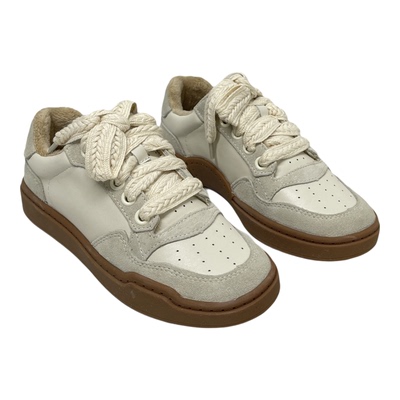 磨砂厚底德训鞋女2025新款透气百搭黑色板鞋休闲加绒系带运动鞋子