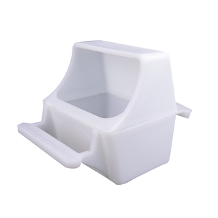 鸟食盒鸟用饮水器喂食盒防溅内外挂鸟笼用具配件八哥鹦鹉鸽子通用