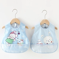 Два куска рисового кармана (кролик) синий