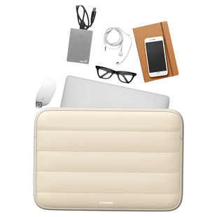 Bagasin笔记本电脑内胆包适用苹果macbookair14寸女联想13.3小米14保护套15.6平板pro16配件收纳包防震轻薄
