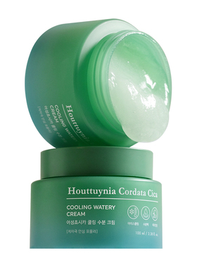 Tonymoly/托尼魅力鱼腥草积雪草冰凉水凝面霜保湿补水修复舒缓