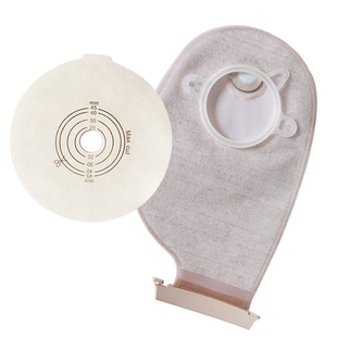 思泰利二件式造口袋直肠改道大便袋泌尿路袋45mm造口底盘2130045