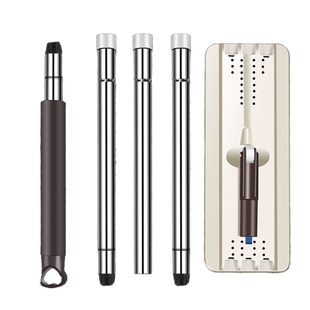 加粗刮刮乐拖把杆子免手洗拖布配件替换布平板拖布底板刮水杆包邮