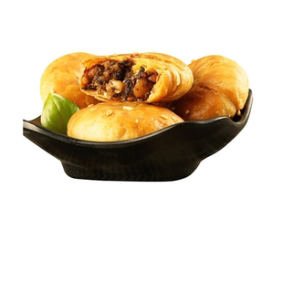 黄山徽酥家利烧饼梅干菜肉酥饼薄饼老街手工咸味老式糕点心小吃心