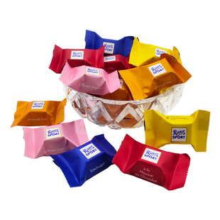 Rittersport瑞特滋德国进口瑞特斯波德酸奶什锦夹心巧克力176g