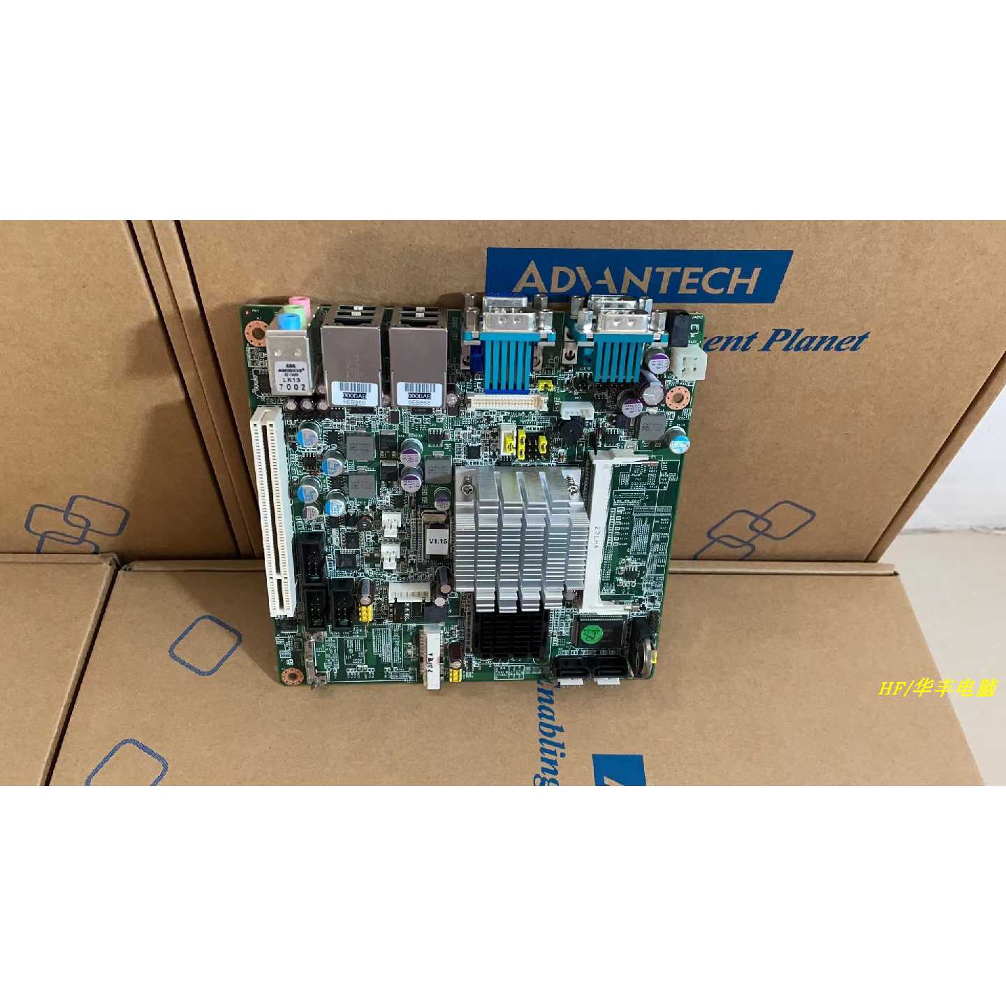 研华主板 AIMB-212N REV.A1AIMB-212D 6个COM/双千兆网卡