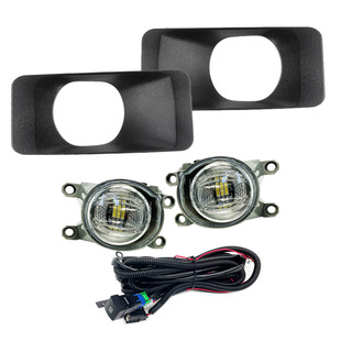 适用24-26款丰田普拉多改装雾灯总成 LC250高配LED激光雾灯前杠灯