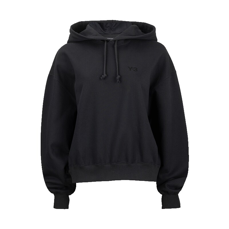 Y-3logo印花休闲连帽衫女士