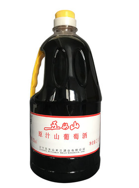 桓仁红酒五女山原汁葡萄酒2.1L