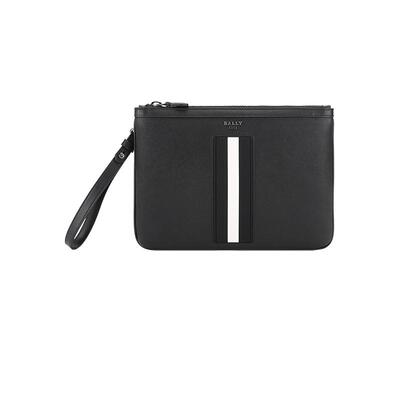 Bally巴利男士牛皮革手拿包