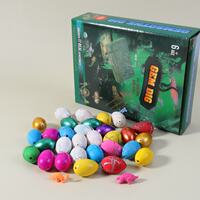 Water-soaked dinosaur eggs, hatched eggs, egg stalls, water-raised cracked shells, blind boxes, transformable gifts, Children's Day small toys for boys and girls thumbnail 7