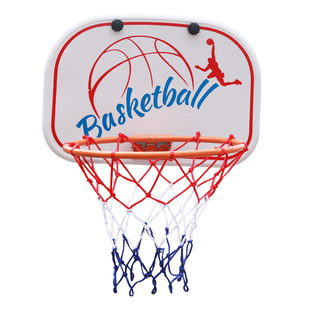 儿童篮球投篮框壁挂式室外可移动户外家用篮球架投篮球框篮板室内