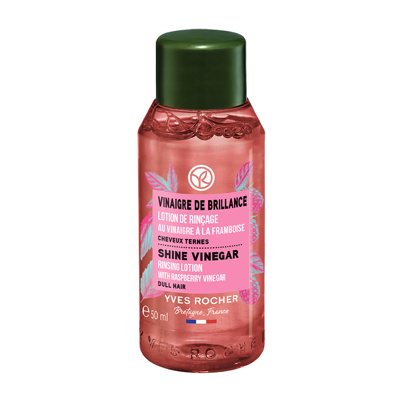 【u先】YVES ROCHER 伊夫黎雪亮泽覆盆子护发醋50ml27年10月临期