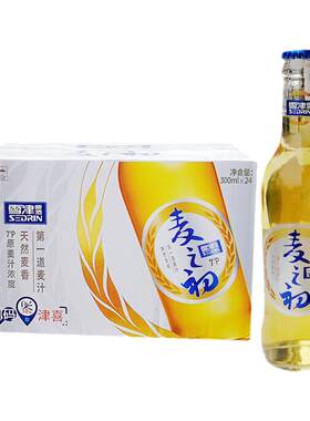 雪津啤酒雪津麦之初300ML*24瓶
