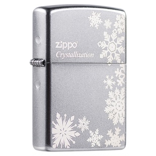 打火机Zippo正版 缤纷雪花 防风煤油创意个性潮情人节圣诞礼物