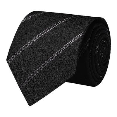 邦梵绅男士正装商务黑色领带