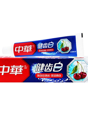 中华健齿白牙膏105g特含珍珠岩