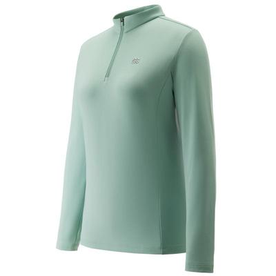 KOLON SPORT可隆长袖T恤男女防晒接触凉感秋冬半拉链长袖上衣