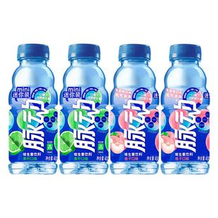 脉动饮料桃子青柠味400ml*4瓶装便携迷你装夏季维生素饮料饮品