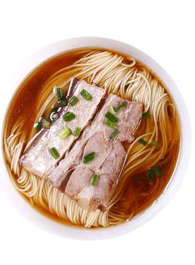 乾生元苏式汤面奥灶面细面红汤面