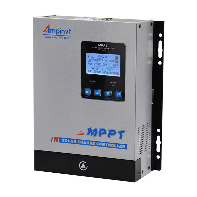 MPPT太阳能控制器12V24V36V48V全自动自适应40A60A80A120A充电器