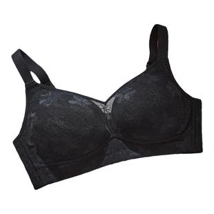 千奈美蜂巢内杯大胸显小内衣全罩杯不外扩无钢圈薄款文胸