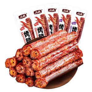 凌妹香辣烤脖一整根零食小吃卤味网红休闲食品肉熟即食非鸭脖子