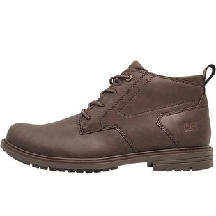 CAT卡特25秋冬新款男士简约百搭中帮短靴复古户外工装靴户外靴