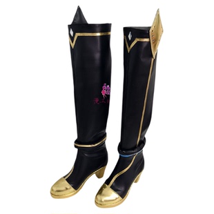 漫工坊虚拟歌姬星尘cos鞋子定制动漫游戏cosplay靴子来图定做