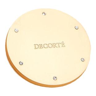 DECORTÉ黛珂女随身小镜子便携莫桑钻高颜值圆形ins风单面化妆镜