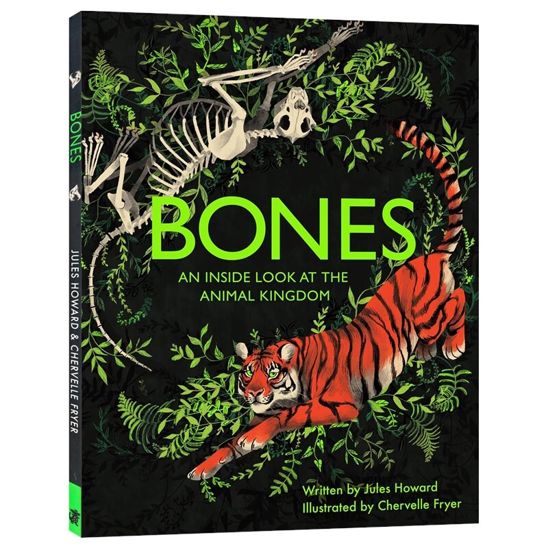 Bones 骨头的秘密 儿童科普绘本 自然科学读物 动物王国奥秘 少儿百科知识 英文原版进口图书