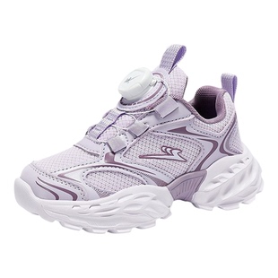 双星女童鞋子2026春秋款网面透气运动鞋儿童休闲老爹鞋超轻跑步鞋