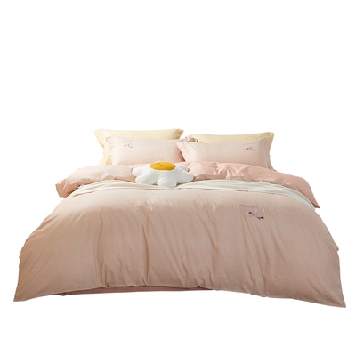 罗莱家纺全棉四件套床单被套被罩春秋纯棉床上宿舍三件套4 新品