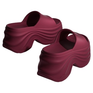 超厚底拖鞋女2026新款夏外穿海边沙滩配裙子绝美高级感增高跟凉拖