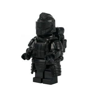 和平积木地铁逃生黑鹰七级套人仔动力机甲大刀拳套吃鸡男拼装玩具