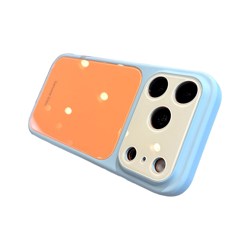 适用苹果16promax手机壳新款女秒变iPhone17pro撞色软边保护套15pro全包磁吸14pm高级感玻璃背面超好看的外壳
