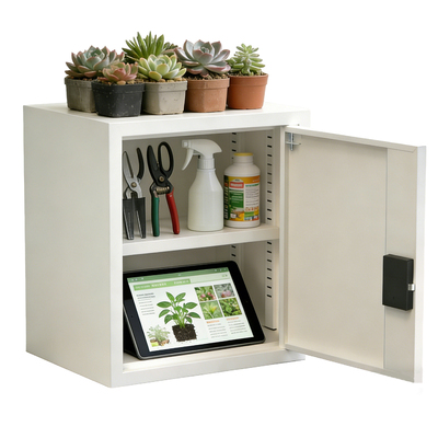 钢制储物文件柜智能指纹锁私密