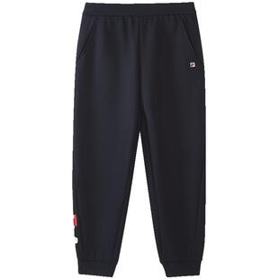 FILA KIDS斐乐童装儿童长裤春季款男女童新年款舒适休闲针织裤潮