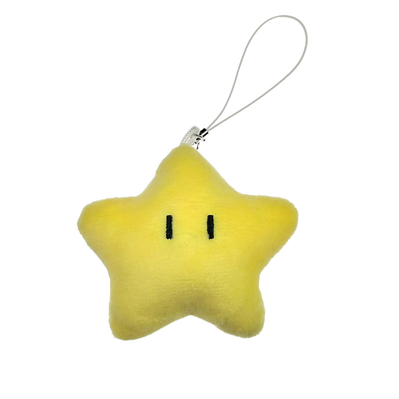 小星星书包挂件公仔毛绒玩偶背包挂饰日系女生可爱ins包包钥匙扣